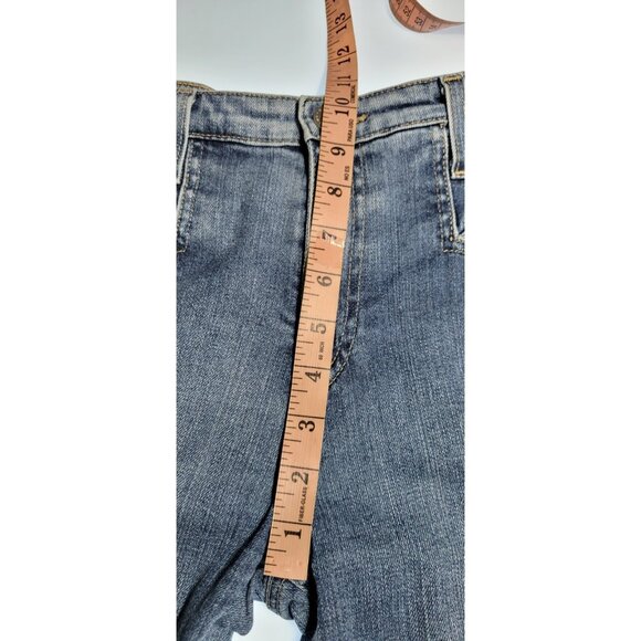 AG Adriano Goldschmied Women's The Isabelle Straight Crop Jeans Size 28R - Picture 8 of 11